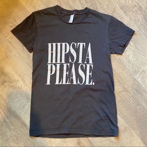 Harry Styles Hipsta Please Grey Shirt